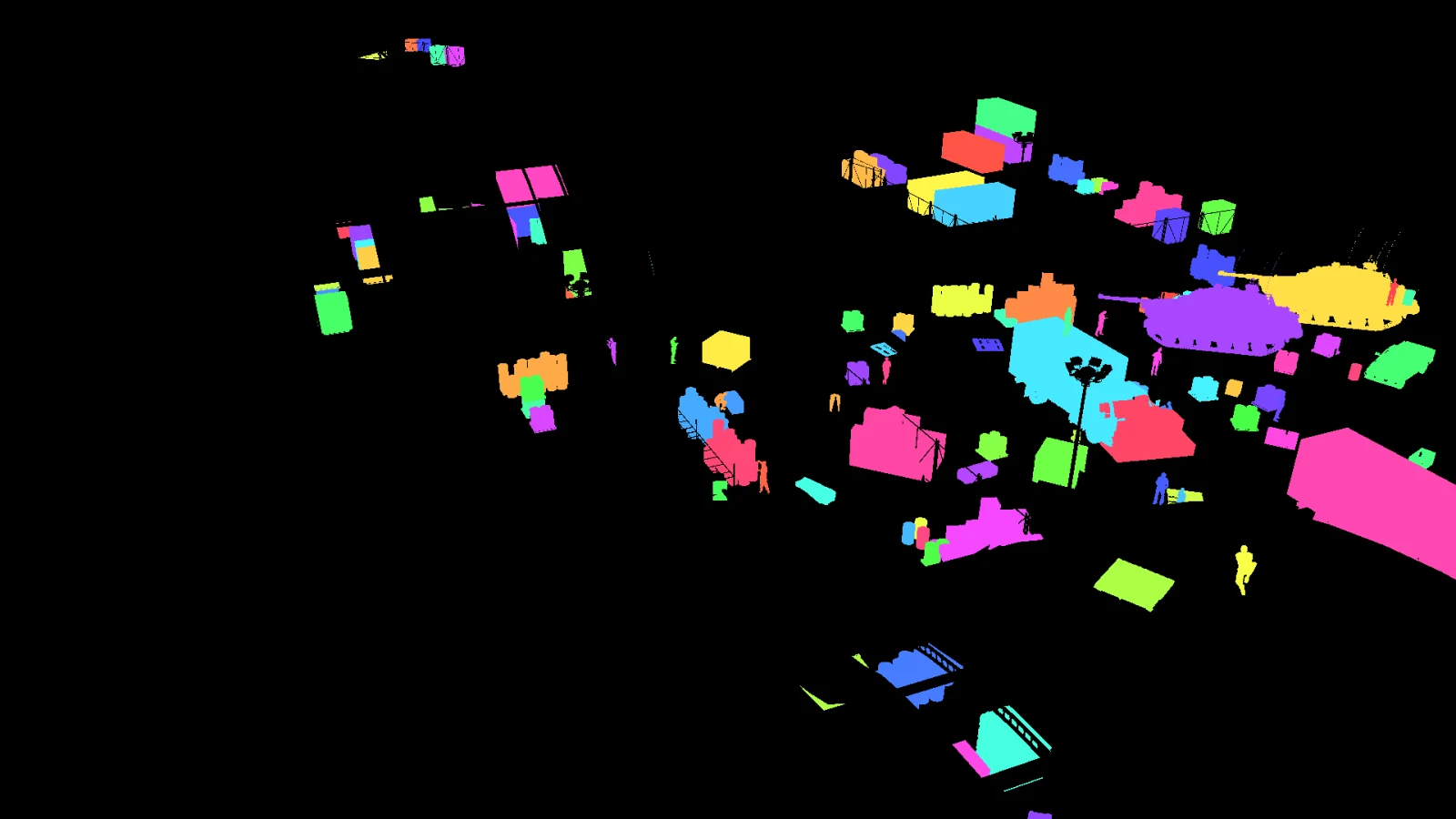 Per-instance ID buffer for the same frame